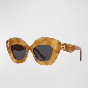 Loewe Tortoise Shell Butterfly Sunglasses